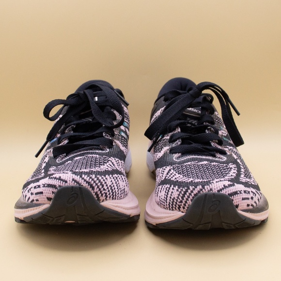 ASICS GEL-Kayano 27 Black Ginger Peach Running Shoes 1012A864 Women's Size 9.5 - Picture 2 of 8